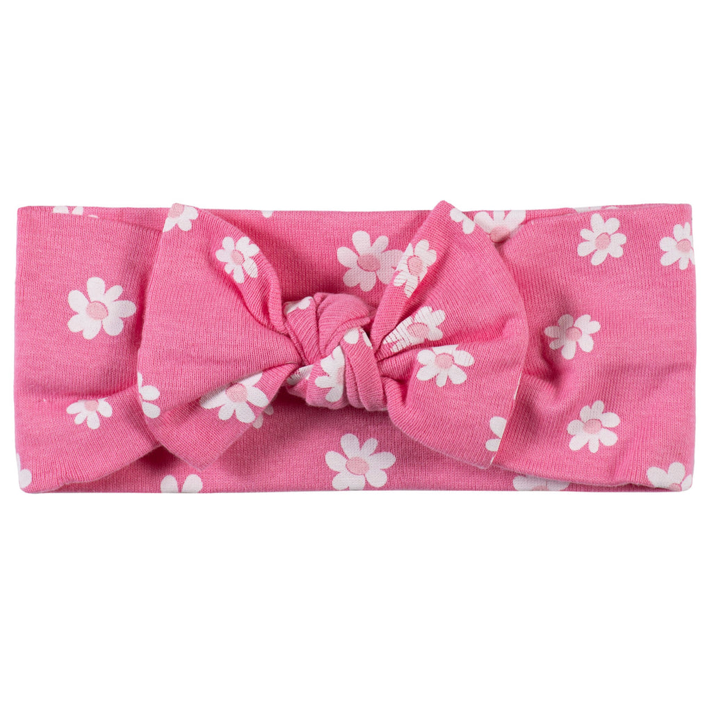 Vestido Gerber rosa bebé 3 piezas ropa niña primavera-18M
