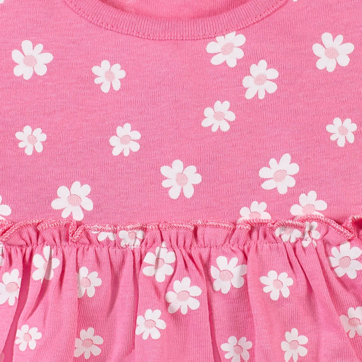 Vestido Gerber rosa bebé 3 piezas ropa niña primavera-12M