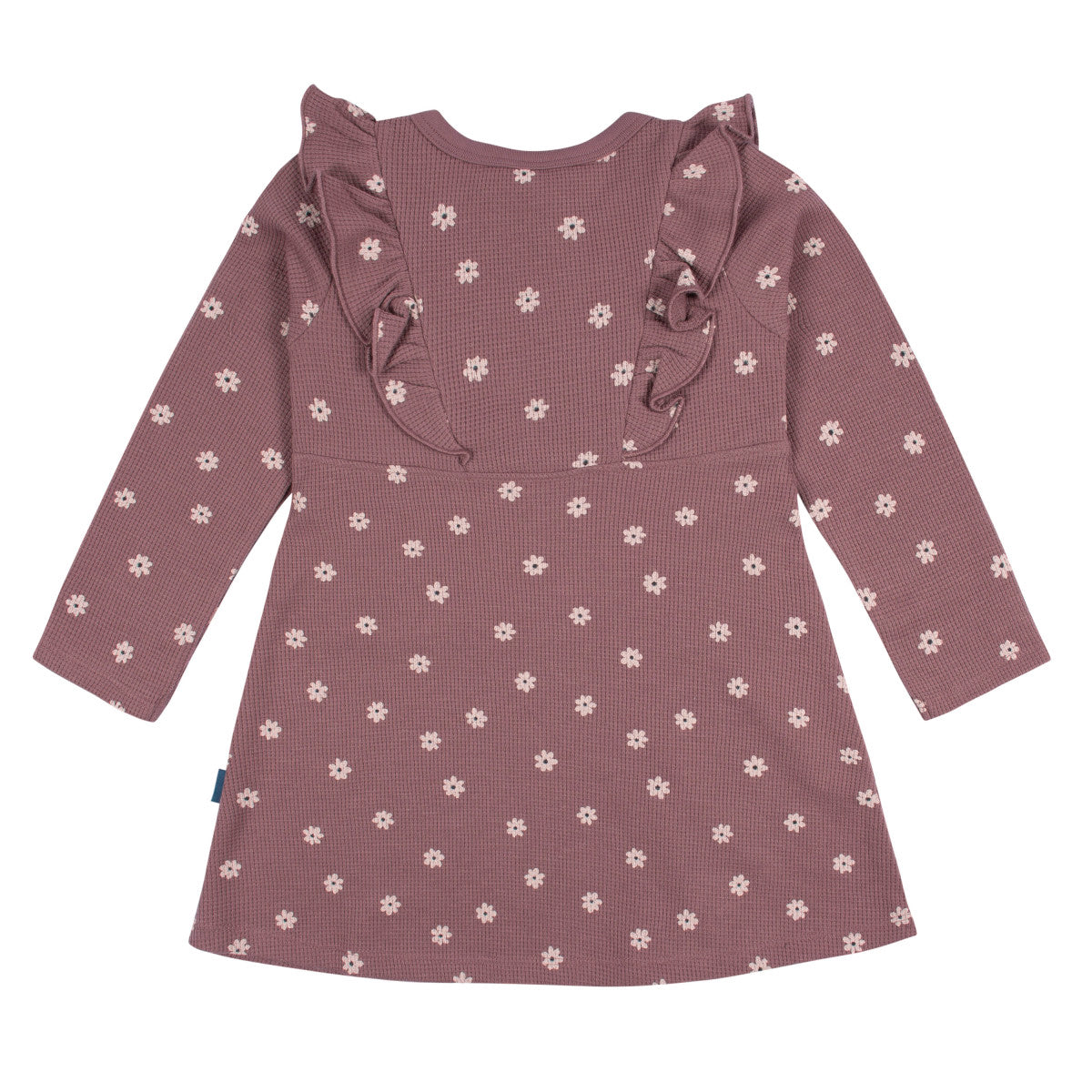 Vestido Gerber rosa niña 100% algodón cómodo para primavera-5T