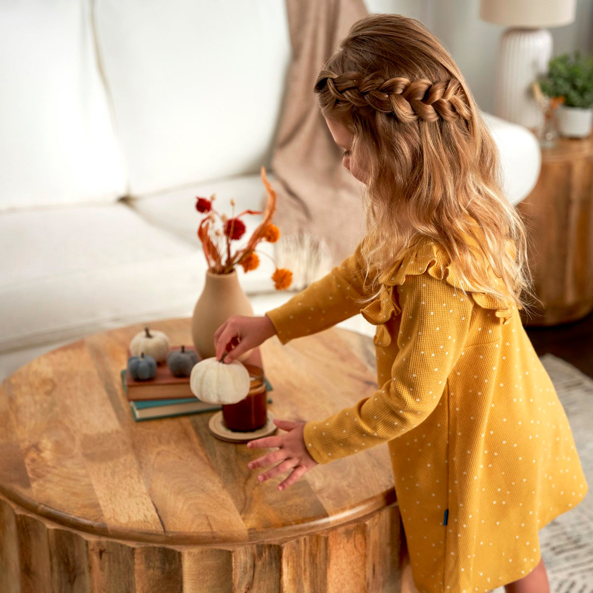 Vestido Gerber amarillo niña algodón cómodo verano-3T