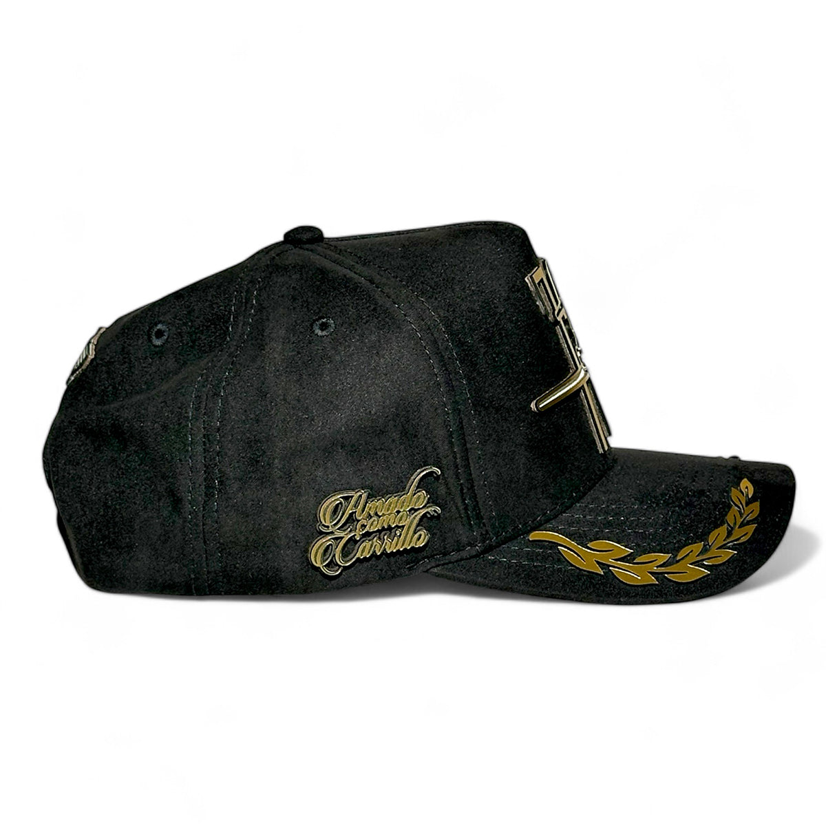 Gorra Vagostyle Amado Carrillo Placa Dorada Snapback-Unitalla
