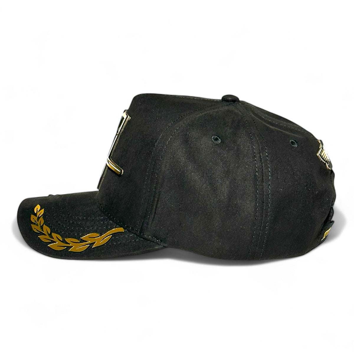 Gorra Vagostyle Amado Carrillo Placa Dorada Snapback-Unitalla