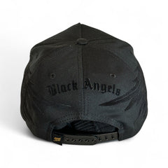 Gorra BLACK ANGELS VAGO Style Negra Ajustable y Artesanal-Unitalla