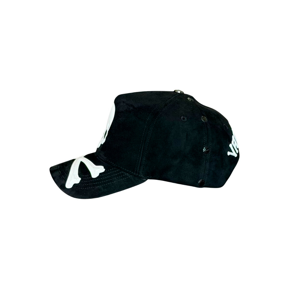 Gorra Negra Camionero Hombre Vago Bones Calavera Original