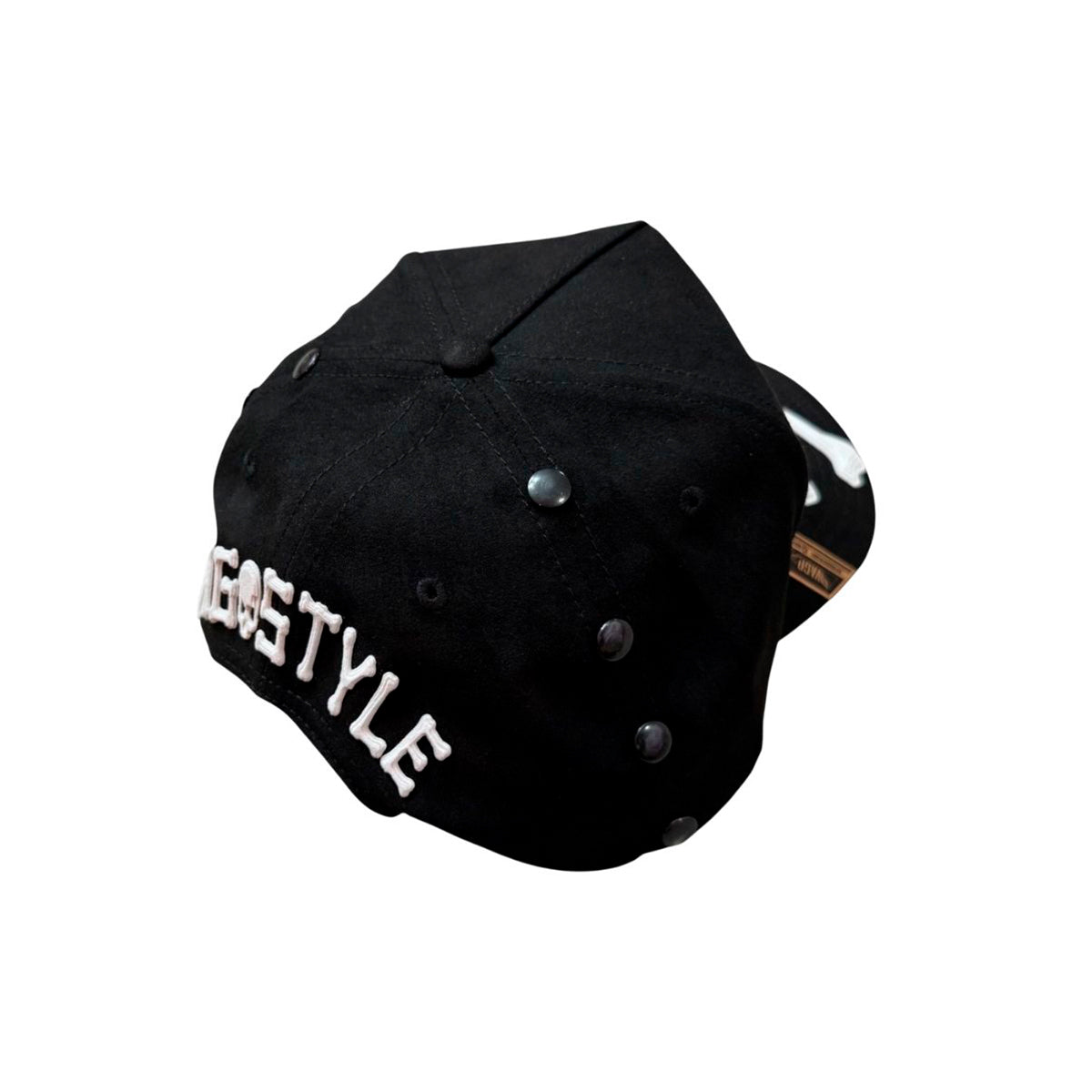 Gorra Negra Camionero Hombre Vago Bones Calavera Original