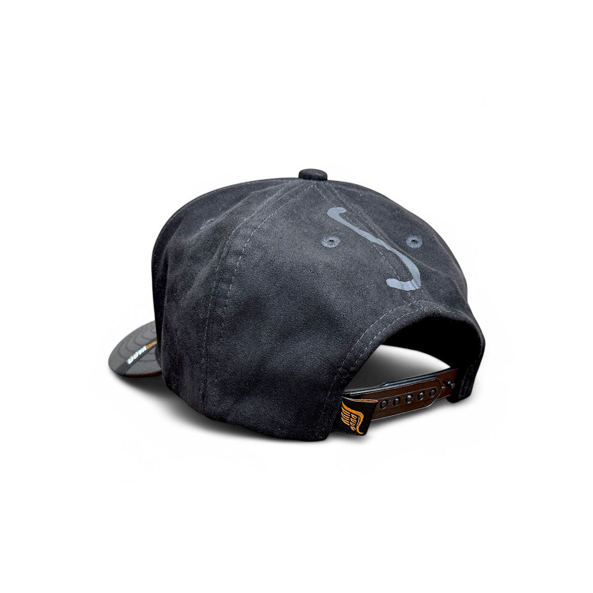 Gorra VAGO Style LA PANTERA Black LA ORIGINAL Negra Visera Curva de Piel-Unitalla