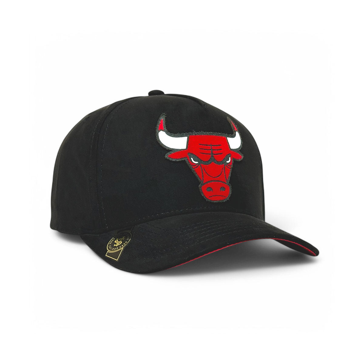 Gorra VAGO Style Como Jordan negra gamuza visera curva-Unitalla