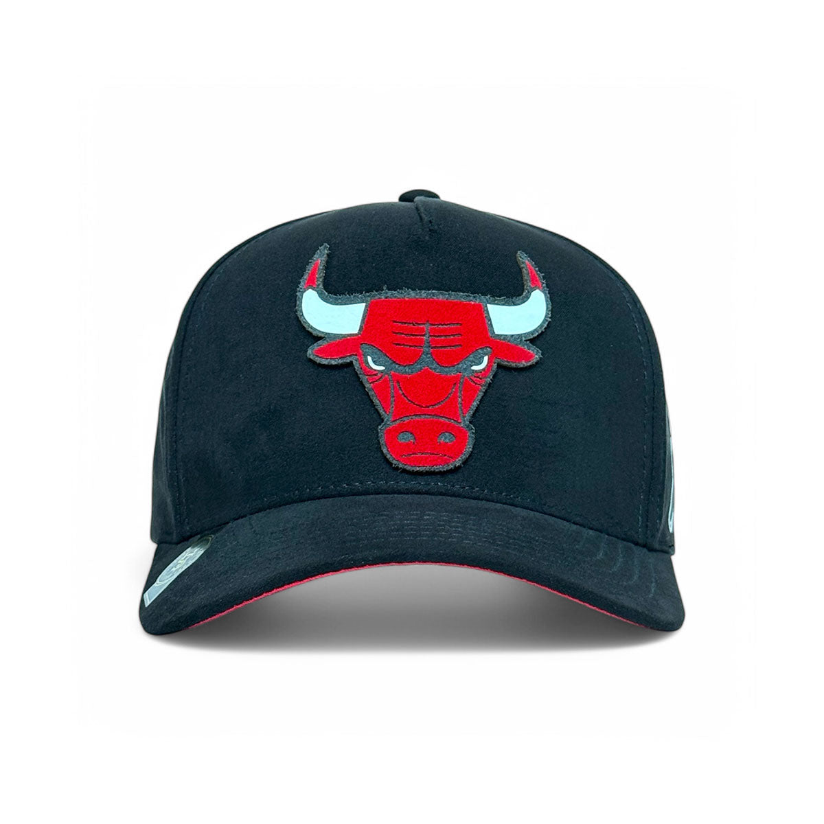 Gorra VAGO Style Como Jordan negra gamuza visera curva-Unitalla