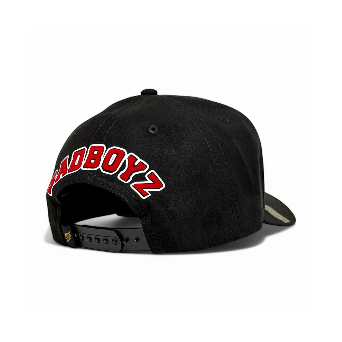 Gorra VAGO Style Como Jordan negra gamuza visera curva-Unitalla