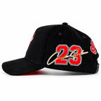 Gorra VAGO Style Como Jordan Negra de Pana