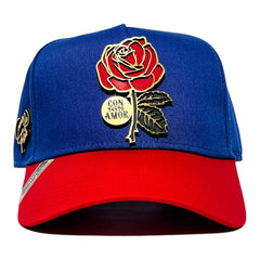 Gorra La Flor Azul Rey Snapback Vago Style Premium