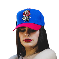 Gorra La Flor Azul Rey Snapback Vago Style Premium
