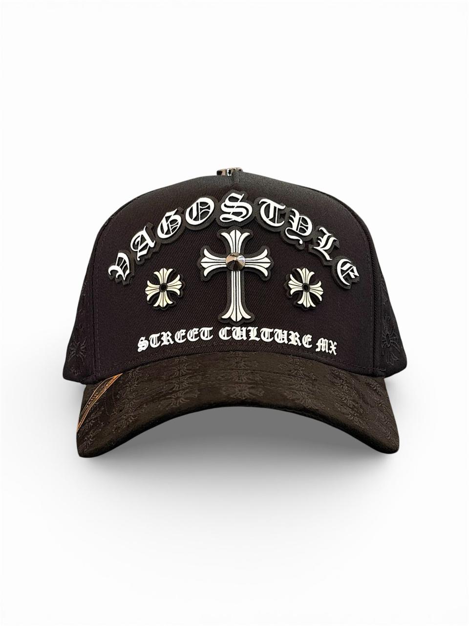 Gorra VAGO Style CHROMES Negra