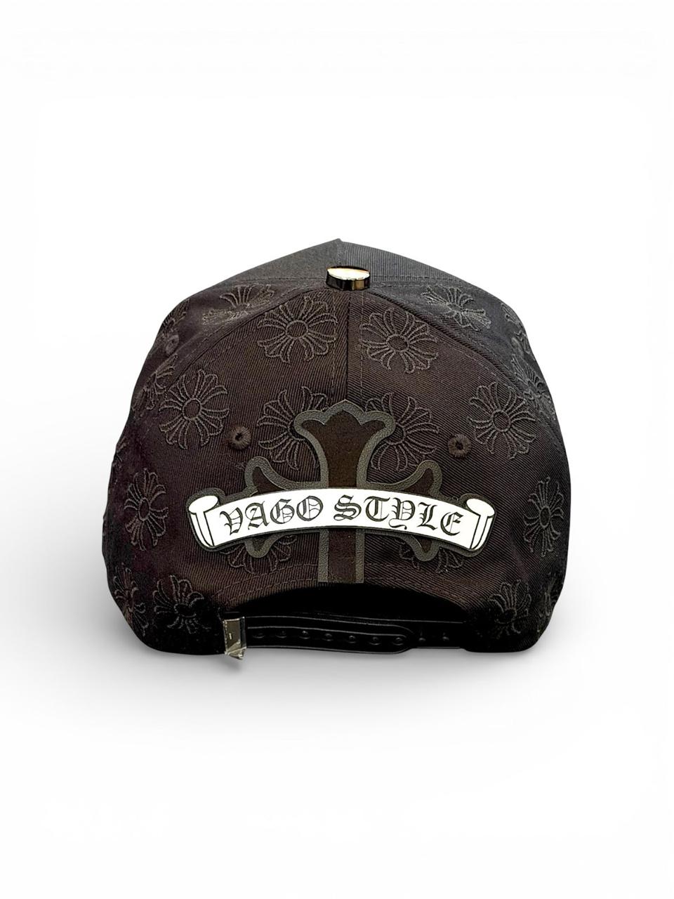 Gorra VAGO Style CHROMES Negra