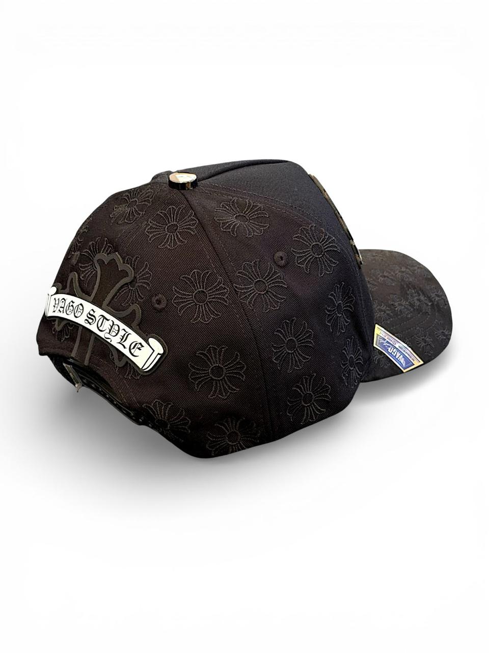 Gorra VAGO Style CHROMES Negra