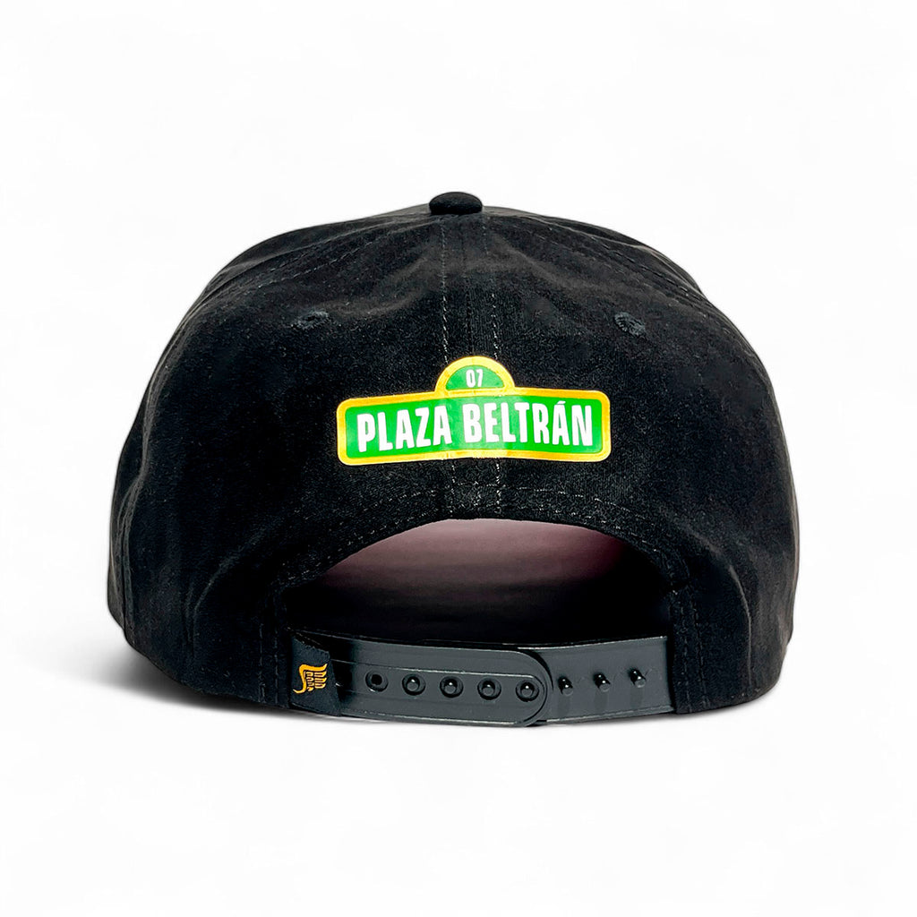 Gorra VAGO Style PLAZA BELTRÁN Negra Ajustable Visera Curva-Unitalla