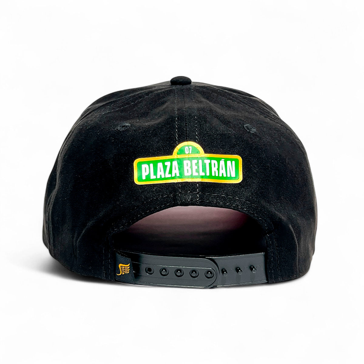 Gorra VAGO Style PLAZA BELTRÁN Negra Ajustable Visera Curva-Unitalla