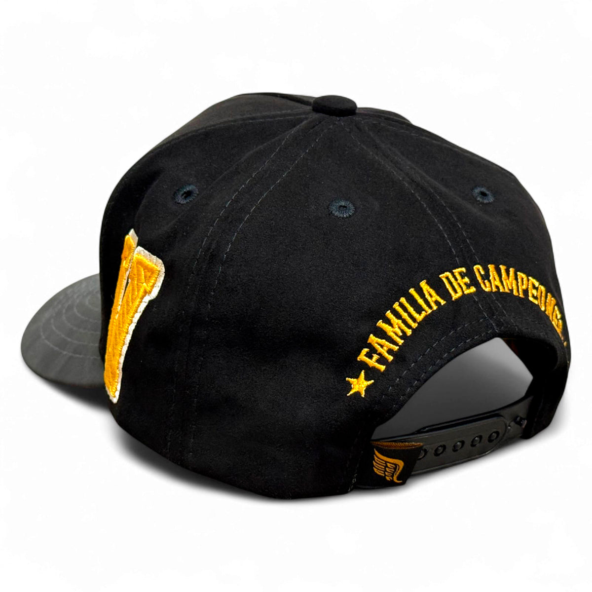 VAGO FUTBOL TEAM Gorra Visera Curva Ngro Imitación Piel Gris-Unitalla