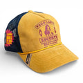 VAGO LADYS Gorra Visera Curva Amber Gold Malla Azul Marino