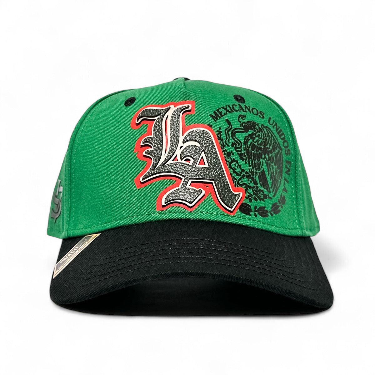 Gorra VAGO Style LAMX Verde Visera Curva Negra-Unitalla