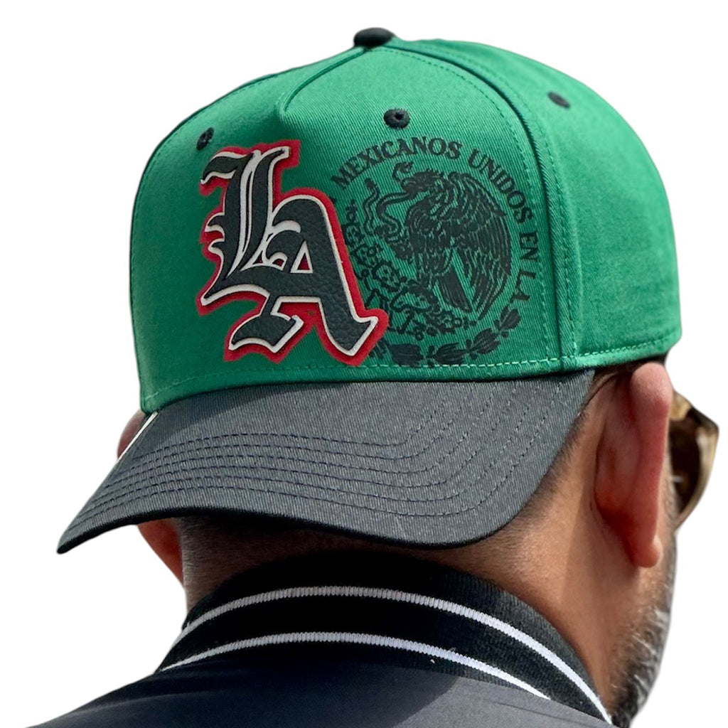 Gorra VAGO Style LAMX Verde Visera Curva Negra-Unitalla