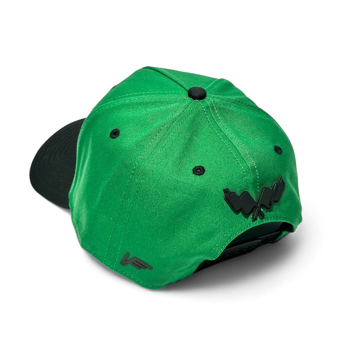 Gorra VAGO Style LAMX Verde Visera Curva Negra-Unitalla