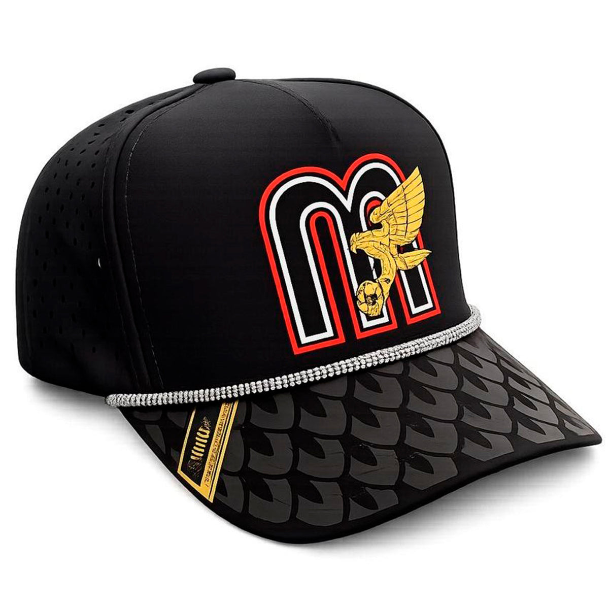 VAGO MEXICO 26 Gorra Dryfit Visera Curva Negra