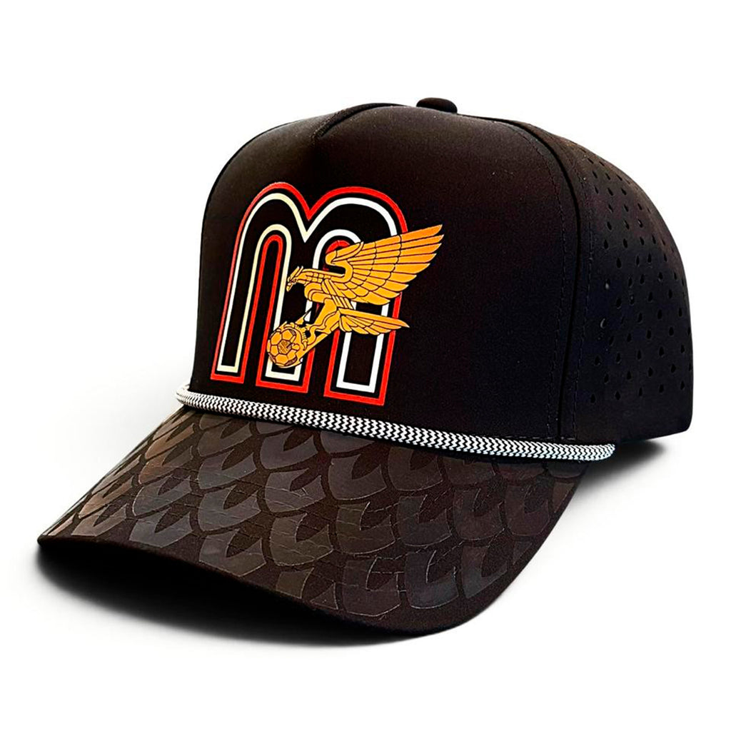 VAGO MEXICO 26 Gorra Dryfit Visera Curva Negra