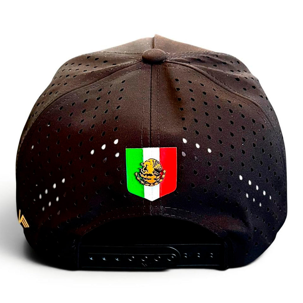 VAGO MEXICO 26 Gorra Dryfit Visera Curva Negra