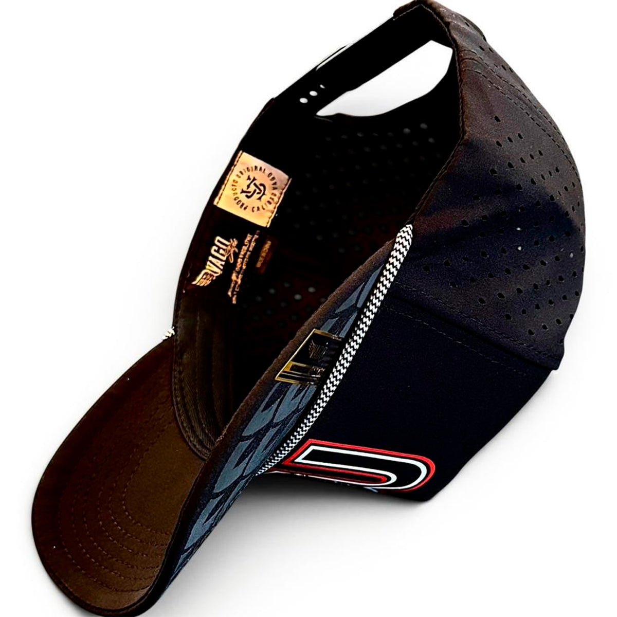 VAGO MEXICO 26 Gorra Dryfit Visera Curva Negra