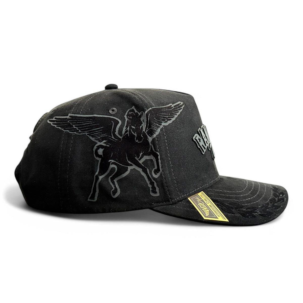 VAGO RANCHERO VIBES Gorra Unica Visera Curva Negra Gamuza-Unitalla
