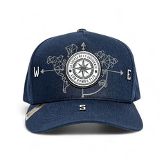 Gorra snapback Vago Style Rumbo Azul con diseño exclusivo
