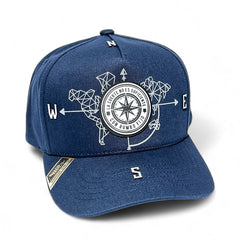 Gorra snapback Vago Style Rumbo Azul con diseño exclusivo