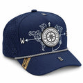 Gorra VAGO Style Rumbo Fijo Dryfit Azul Marino