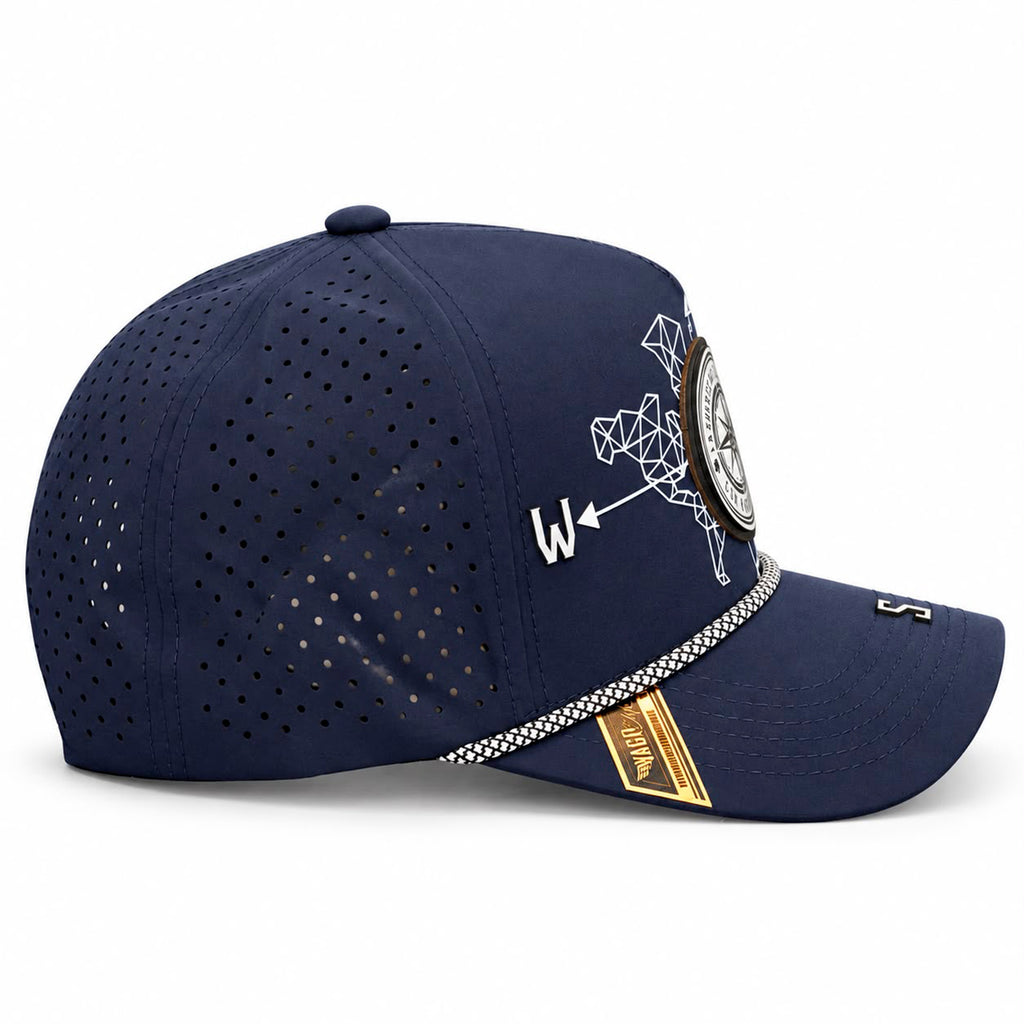 Gorra VAGO Style Rumbo Fijo Dryfit Azul Marino