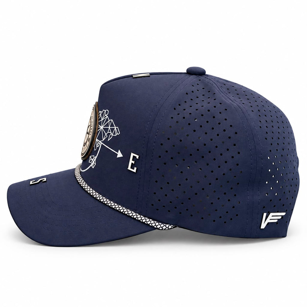 Gorra VAGO Style Rumbo Fijo Dryfit Azul Marino