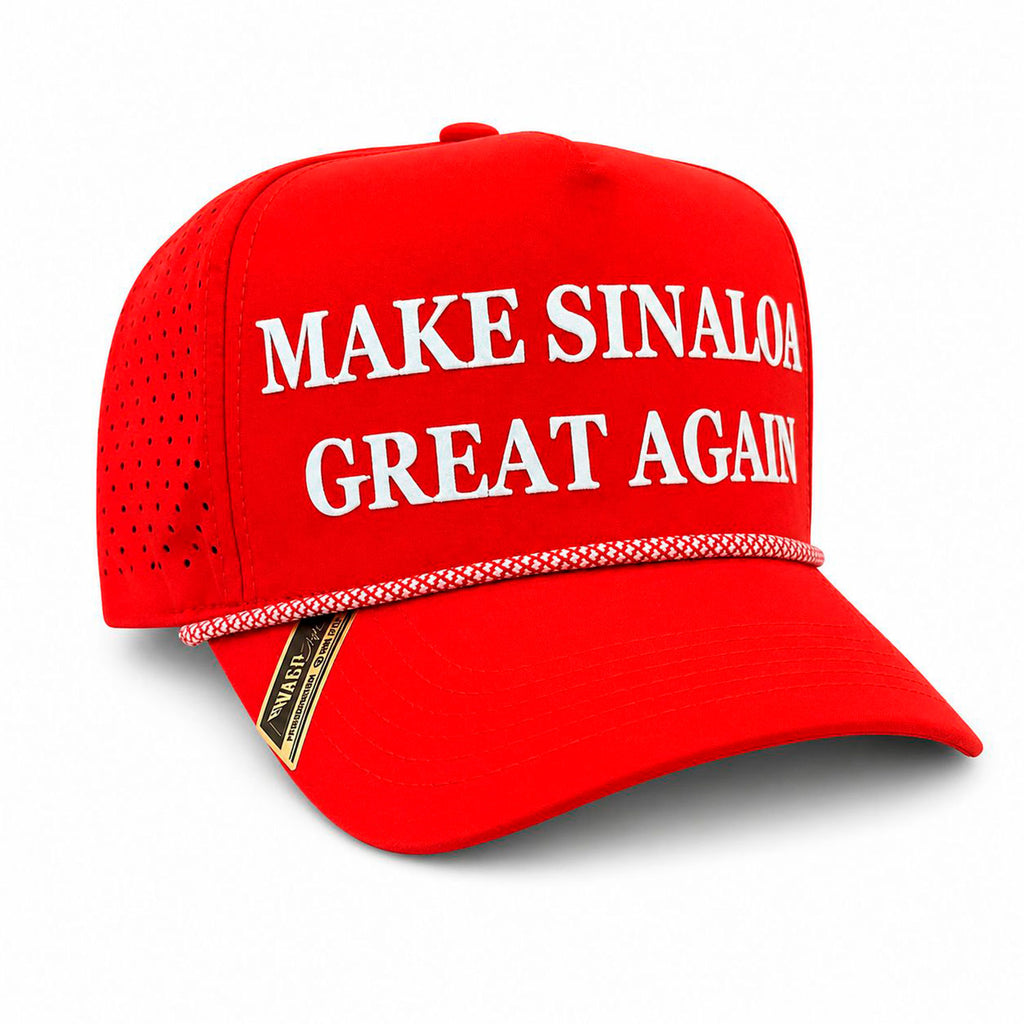 VAGO SINALOA GREAT Gorra Dryfit Visera Curva Roja