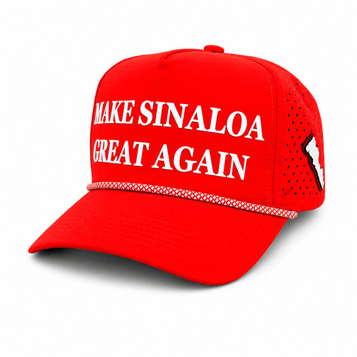 VAGO SINALOA GREAT Gorra Dryfit Visera Curva Roja