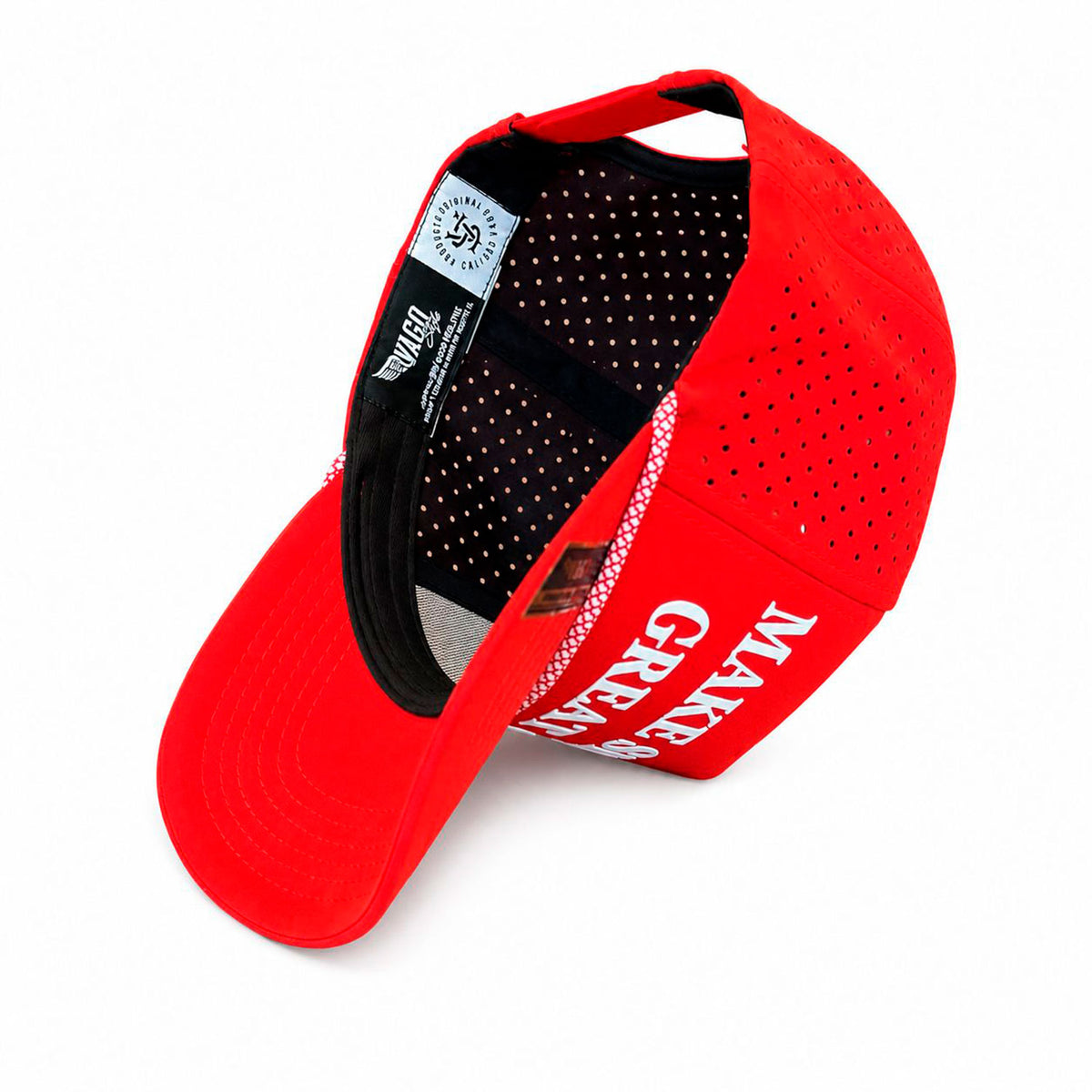VAGO SINALOA GREAT Gorra Dryfit Visera Curva Roja
