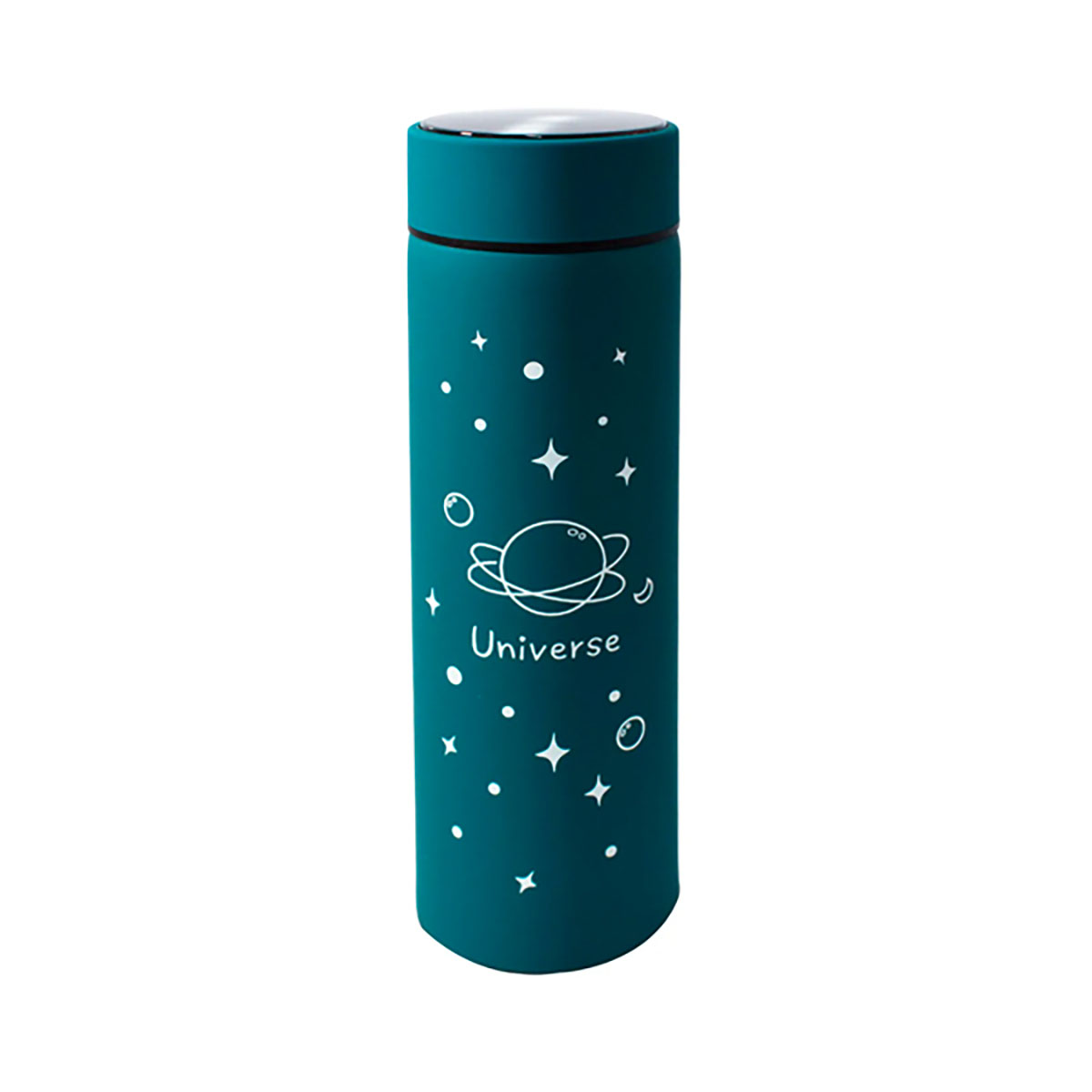 Termo Inteligente Lector De Temperatura 500 Ml Buytiti - Verde oscuro