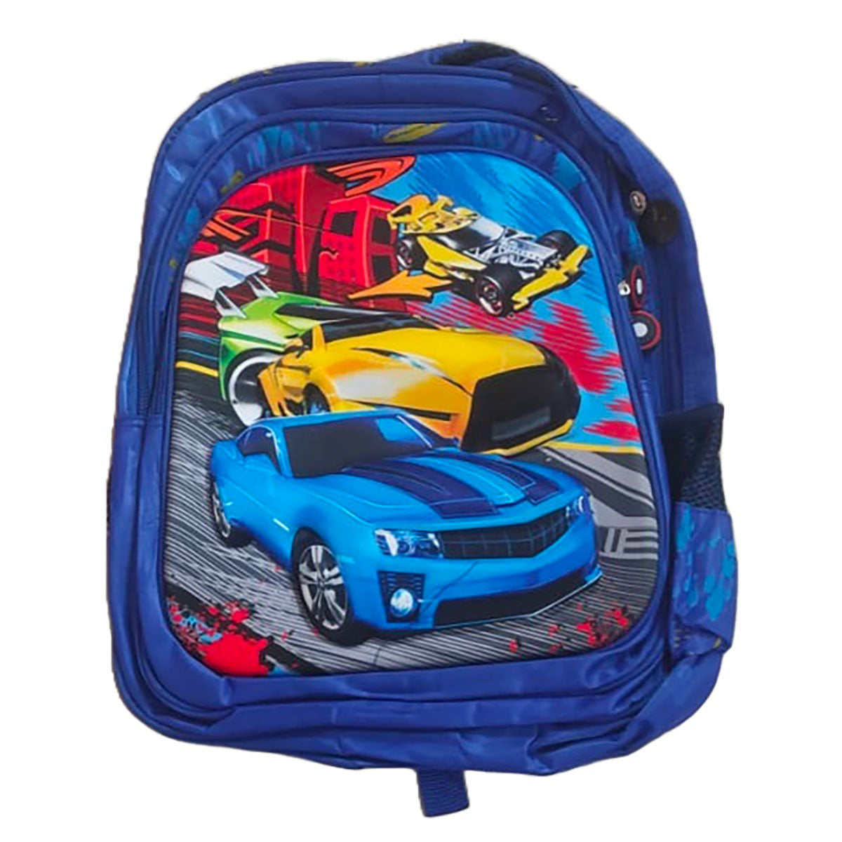 Mochila Escolar 3 pz mochila led 16 pulgadas lonchera y lapicera Coches