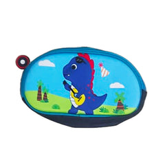 Mochila Escolar 3 pz mochila led 16 pulgadas lonchera y lapicera Dinosaurio azul