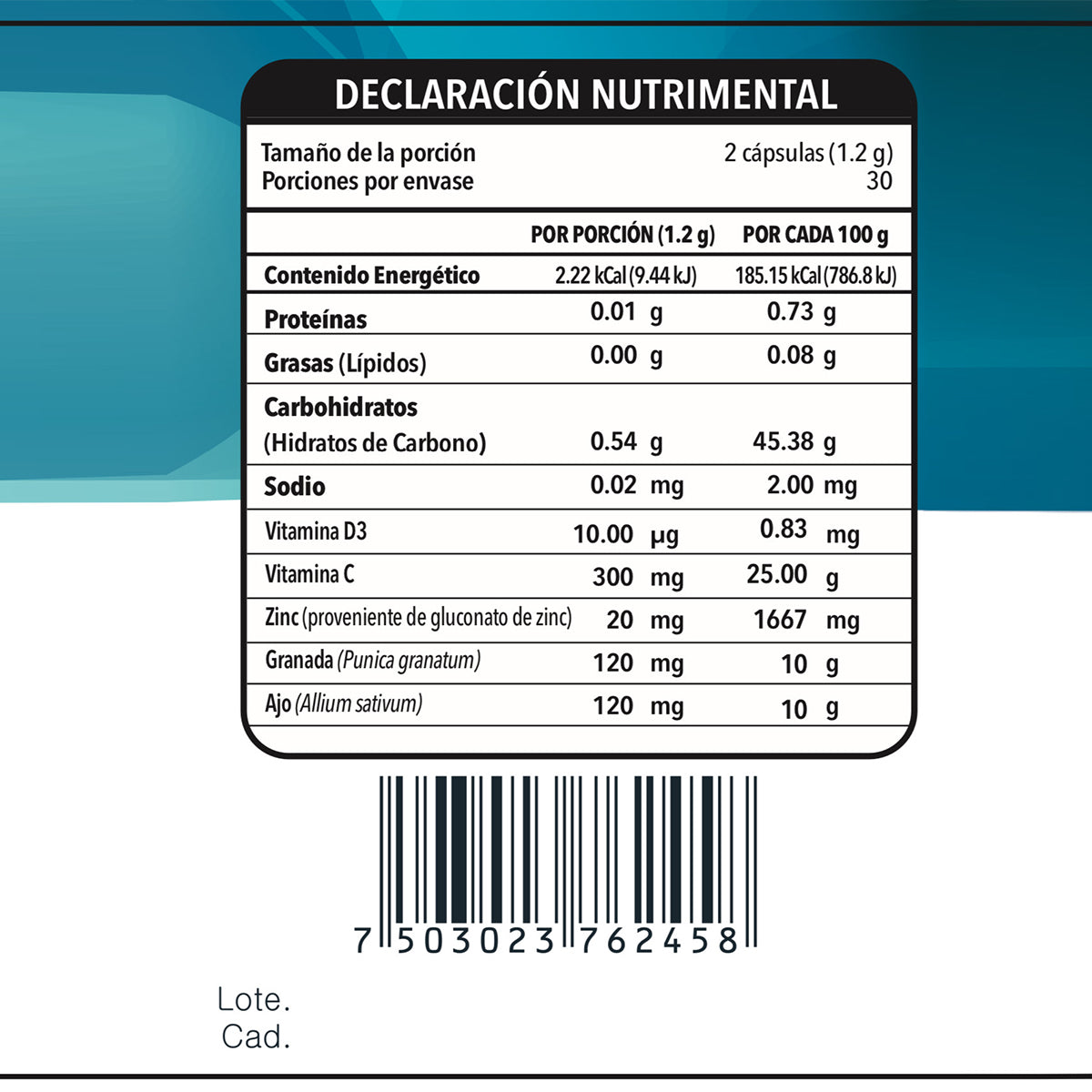 Suplemento Vitamina C D3 y Zinc 3 Frascos Energeios