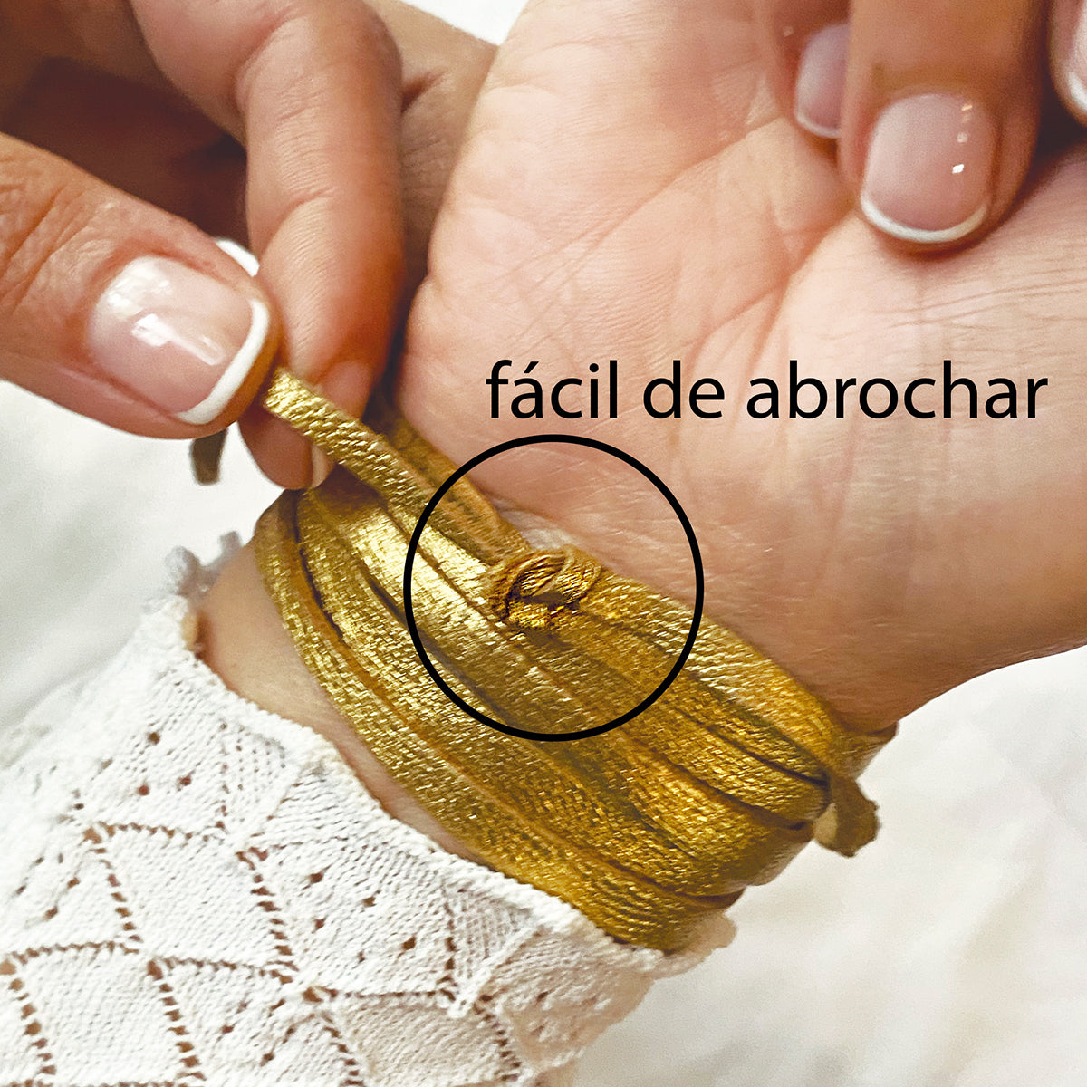 Pulsera intención varias vueltas piel Vangania unisex