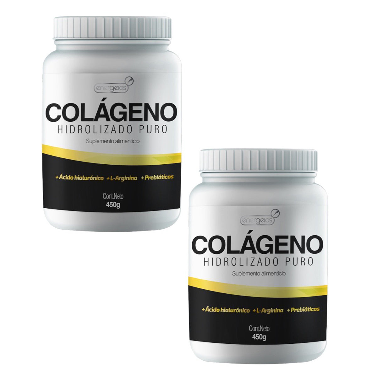 Energeios Colágeno 450g Antiedad Pack Completo 2 Meses