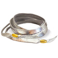 Pulsera intención varias vueltas piel Vangania unisex