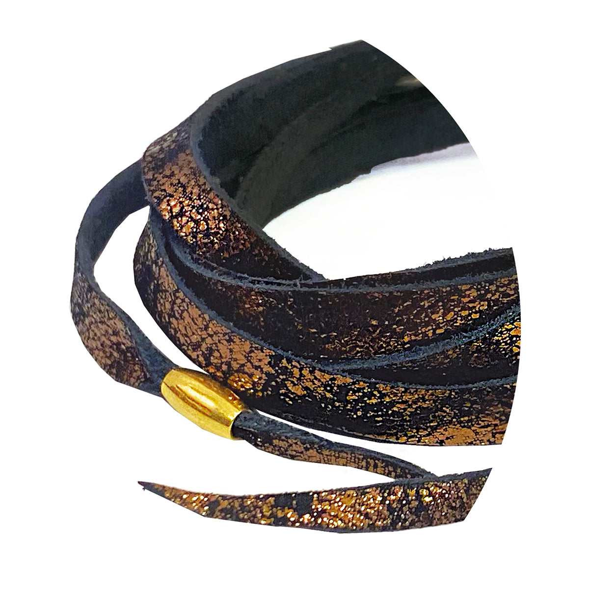 Pulsera intención varias vueltas piel Vangania unisex