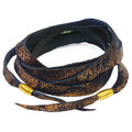 Pulsera intención varias vueltas piel Vangania unisex