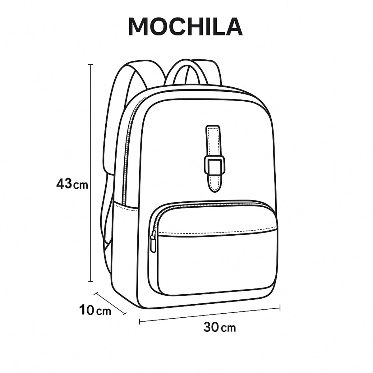 Mochila piel genuina castelli laptop 18 pulgadas hombre