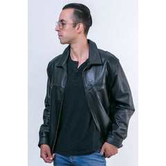 Chamarra piel borrego clásica para hombre original Castelli-XL